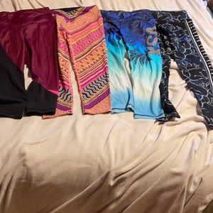 4 pair Workout pants